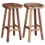 Taburetes de barra de cocina 2 unidades madera maciza de acacia von , Küchenhocker - Ref: Foro24-244247, Preis: 211,65 €, Rab...