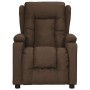 Sillón de masaje elevable de tela marrón by , Electric massage chairs - Ref: Foro24-3093437, Price: 307,24 €, Discount: %
