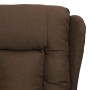 Sillón de masaje elevable de tela marrón by , Electric massage chairs - Ref: Foro24-3093437, Price: 307,24 €, Discount: %