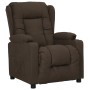 Sillón elevable tela marrón oscuro by , Armchairs - Ref: Foro24-3093428, Price: 271,11 €, Discount: %