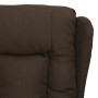 Sillón elevable tela marrón oscuro by , Armchairs - Ref: Foro24-3093428, Price: 271,11 €, Discount: %