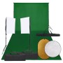 Kit de estudio fotográfico con set de luces, fondo y reflector von , Blitze und Studiobeleuchtung - Ref: Foro24-3094761, Prei...