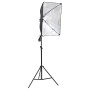 Kit de estudio fotográfico con softbox, fondo y reflector de , Flashes e iluminaciones de estudio - Ref: Foro24-3094670, Prec...