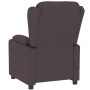 Sillón reclinable eléctrico tela marrón oscuro by , Armchairs - Ref: Foro24-3098782, Price: 255,94 €, Discount: %