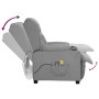 Sillón de masaje eléctrico cuero sintético gris | Foro24.es | Tu tienda online para hogar, jardín y más Foro24.es
