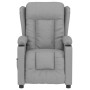 Sillón de masaje eléctrico tela gris claro de , Sillones de masaje eléctricos - Ref: Foro24-3098789, Precio: 280,90 €, Descue...