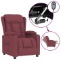 Sillón reclinable eléctrico tela rojo tinto von , Sessel - Ref: Foro24-3098780, Preis: 270,87 €, Rabatt: %