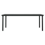 Juego de comedor de jardín 9 piezas negro de , Conjuntos de jardín - Ref: Foro24-3099564, Precio: 1,00 €, Descuento: -5%%