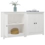 Aparador 2 uds de madera maciza de pino blanco 70x35x80 cm by , Sideboards - Ref: Foro24-3114065, Price: 201,60 €, Discount: %