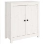 Aparador 2 uds de madera maciza de pino blanco 70x35x80 cm by , Sideboards - Ref: Foro24-3114065, Price: 201,60 €, Discount: %