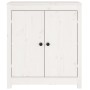 Aparador 2 uds de madera maciza de pino blanco 70x35x80 cm by , Sideboards - Ref: Foro24-3114065, Price: 201,60 €, Discount: %