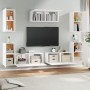 Set de muebles para TV 7 piezas madera contrachapada blanco von , TV-Möbel - Ref: Foro24-3114302, Preis: 275,38 €, Rabatt: %