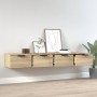 Armarios de pared 2 uds contrachapada roble Sonoma 68x30x20 cm by , Shelves and shelves - Ref: Foro24-3115894, Price: 97,19 €...