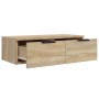 Armarios de pared 2 uds contrachapada roble Sonoma 68x30x20 cm by , Shelves and shelves - Ref: Foro24-3115894, Price: 97,19 €...