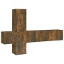 Set de muebles de TV 5 pzas madera contrachapada roble ahumado von , TV-Möbel - Ref: Foro24-3120221, Preis: 135,47 €, Rabatt: %
