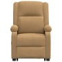 Sillón de masaje elevable terciopelo marrón | Foro24.es | Tu tienda online para hogar, jardín y más Foro24.es