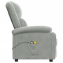 Sillón de masaje eléctrico terciopelo gris claro by , Electric massage chairs - Ref: Foro24-3098404, Price: 264,02 €, Discoun...
