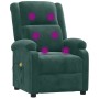 Sillón de masaje eléctrico terciopelo verde oscuro de , Sillones de masaje eléctricos - Ref: Foro24-3098406, Precio: 264,02 €...