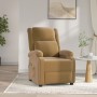 Sillón de masaje eléctrico terciopelo marrón | Foro24.es | Tu tienda online para hogar, jardín y más Foro24.es