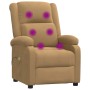 Sillón de masaje eléctrico terciopelo marrón | Foro24.es | Tu tienda online para hogar, jardín y más Foro24.es