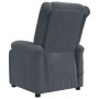 Sillón reclinable eléctrico de terciopelo gris oscuro von , Sessel - Ref: Foro24-3098394, Preis: 218,14 €, Rabatt: %