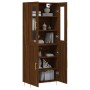 Aparador alto madera contrachapada marrón roble 69,5x34x180 cm von , Sideboards - Ref: Foro24-3198208, Preis: 168,72 €, Rabat...