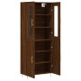 Aparador alto madera contrachapada marrón roble 69,5x34x180 cm von , Sideboards - Ref: Foro24-3198208, Preis: 168,72 €, Rabat...