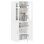 Aparador alto madera contrachapada blanco 69,5x34x180 cm von , Sideboards - Ref: Foro24-3198201, Preis: 166,00 €, Rabatt: %
