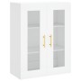 Aparador alto madera contrachapada blanco 69,5x34x180 cm von , Sideboards - Ref: Foro24-3198201, Preis: 166,00 €, Rabatt: %