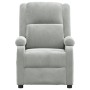 Sillón reclinable de terciopelo gris claro de , Sillones - Ref: Foro24-342399, Precio: 179,89 €