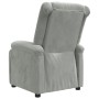 Sillón reclinable de terciopelo gris claro by , Armchairs - Ref: Foro24-342399, Price: 180,00 €, Discount: %