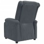 Sillón reclinable de terciopelo gris oscuro by , Armchairs - Ref: Foro24-342400, Price: 184,27 €, Discount: %