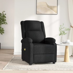 Sillón de masaje eléctrico tela negro