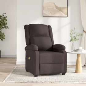 Sillón de masaje eléctrico tela marrón oscuro von , Elektrische Massagesessel - Ref: Foro24-3098363, Preis: 298,59 €, Rabatt: %