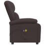 Sillón de masaje eléctrico tela marrón oscuro von , Elektrische Massagesessel - Ref: Foro24-3098363, Preis: 298,59 €, Rabatt: %