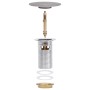 Desagüe de empuje función desbordamiento cromado 6,4x6,4x9,1 cm by , Faucets - Ref: Foro24-149055, Price: 14,28 €, Discount: %