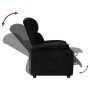 Sillón reclinable de tela negro | Foro24.es | Tu tienda online para hogar, jardín y más Foro24.es
