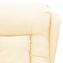 Sillón de masaje de cuero sintético crema | Foro24.es | Tu tienda online para hogar, jardín y más Foro24.es