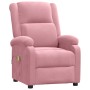 Sillón de masaje de terciopelo rosa by , Electric massage chairs - Ref: Foro24-342414, Price: 221,94 €, Discount: -5%%
