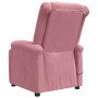 Sillón de masaje de terciopelo rosa by , Electric massage chairs - Ref: Foro24-342414, Price: 221,94 €, Discount: -5%%