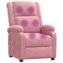 Sillón de masaje de terciopelo rosa by , Electric massage chairs - Ref: Foro24-342414, Price: 221,94 €, Discount: -5%%