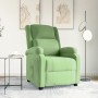 Sillón reclinable de terciopelo verde claro de , Sillones - Ref: Foro24-342402, Precio: 185,44 €