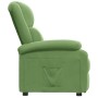 Sillón reclinable de terciopelo verde claro de , Sillones - Ref: Foro24-342402, Precio: 185,44 €