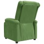 Sillón reclinable de terciopelo verde claro by , Armchairs - Ref: Foro24-342402, Price: 184,27 €, Discount: %