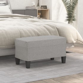 Banco de tela gris claro 70x35x41 cm von , Banken - Ref: Foro24-349431, Preis: 50,26 €, Rabatt: %