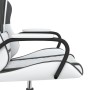Silla gaming de masaje cuero sintético blanco y negro von , Gaming-Stühle - Ref: Foro24-345543, Preis: 106,75 €, Rabatt: %