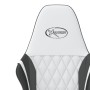 Silla gaming de masaje cuero sintético blanco y negro von , Gaming-Stühle - Ref: Foro24-345543, Preis: 106,75 €, Rabatt: %