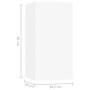 Set de mueble para TV de 8 piezas madera contrachapada blanco von , TV-Möbel - Ref: Foro24-3078704, Preis: 254,51 €, Rabatt: %