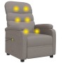 Sillón de masaje eléctrico tela gris taupé | Foro24.es | Tu tienda online para hogar, jardín y más Foro24.es