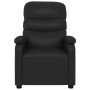 Sillón reclinable eléctrico de cuero sintético negro by , Armchairs - Ref: Foro24-3073670, Price: 238,39 €, Discount: %